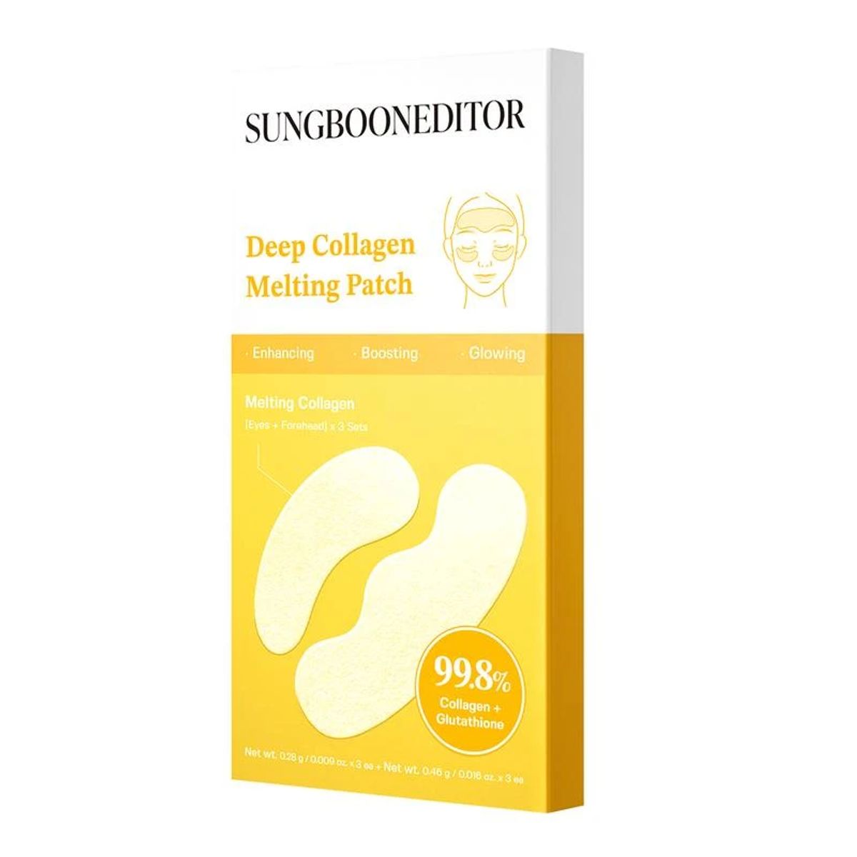 SUNGBOON - Sungboon Editor  Set de parches fundentes de colágeno profundo