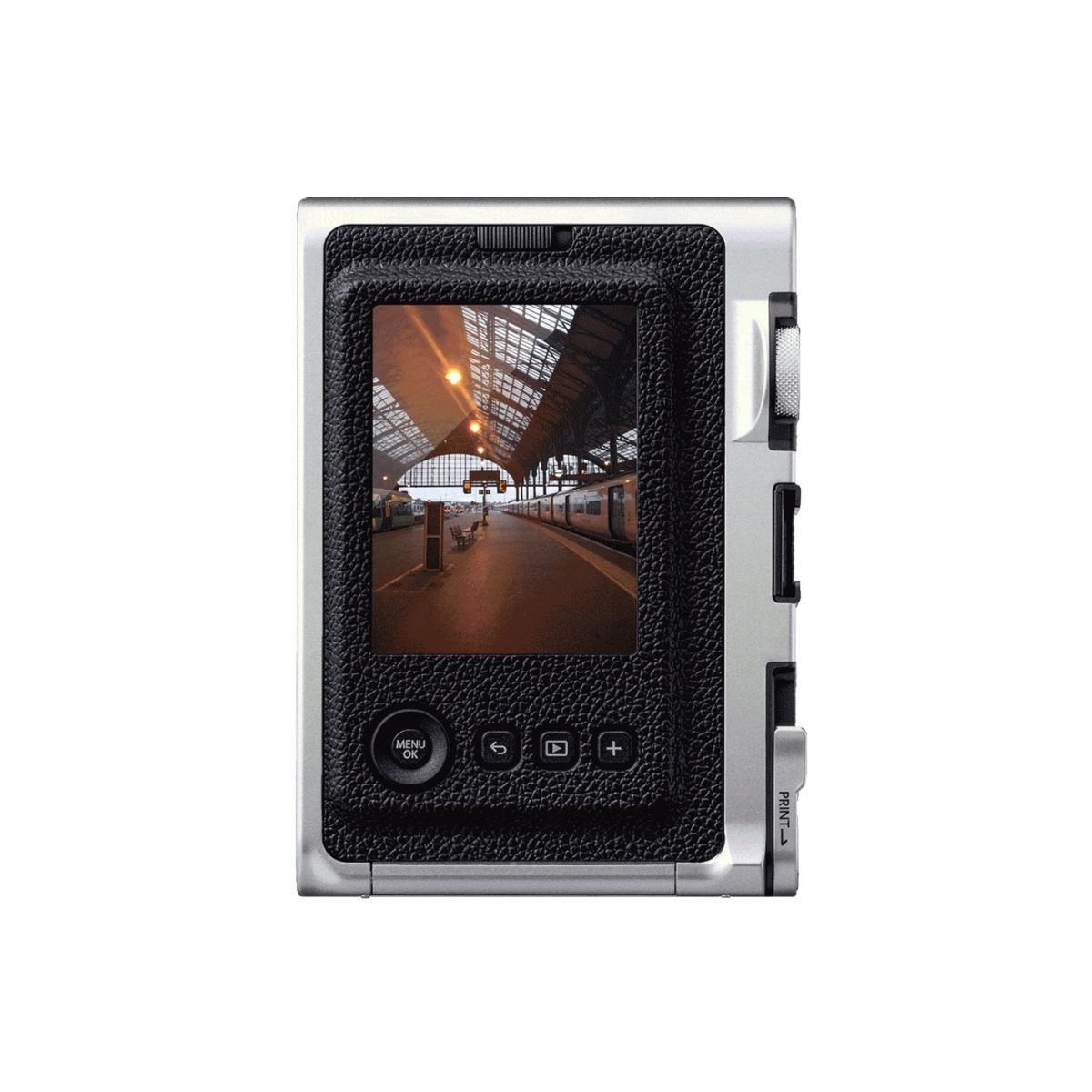 FUJIFILM - Cámara Instantánea y Digital FUJIFILM Instax Mini Evo Hybrid Black