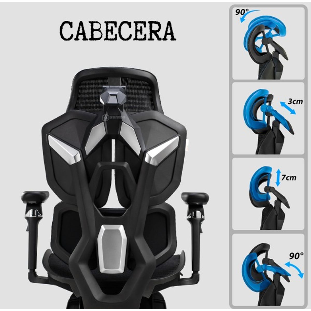 SILLA ERGONOMICA SMA GAMING - X, marca GENERICO - Foto Principal