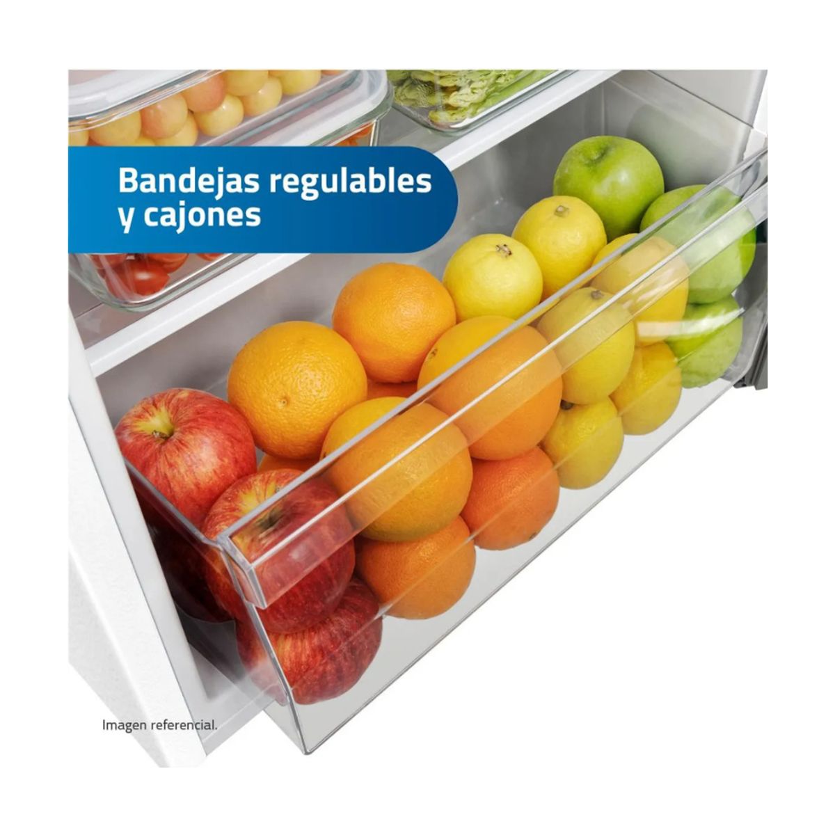 INDURAMA - Refrigeradora Monopuerta 177L RI-289DBL