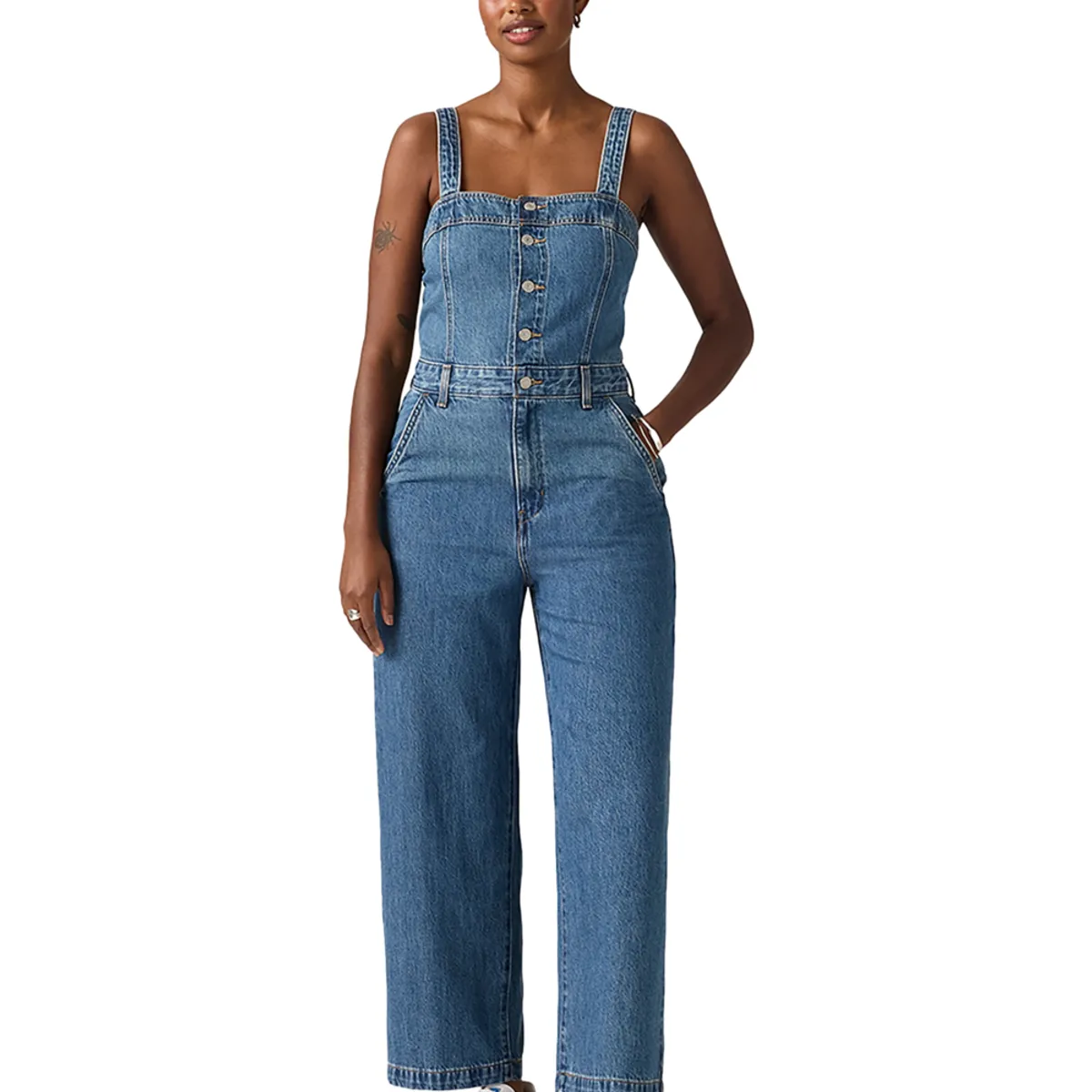 LEVIS - Enterizo Mujer Drea Jumpsuit Azul Levis