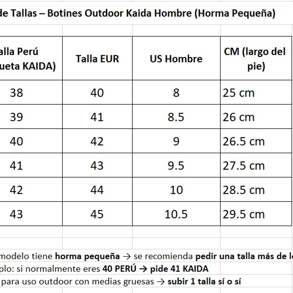 KAIDA - Botines Outdoor Kaida Hombre 1761-H26Q2
