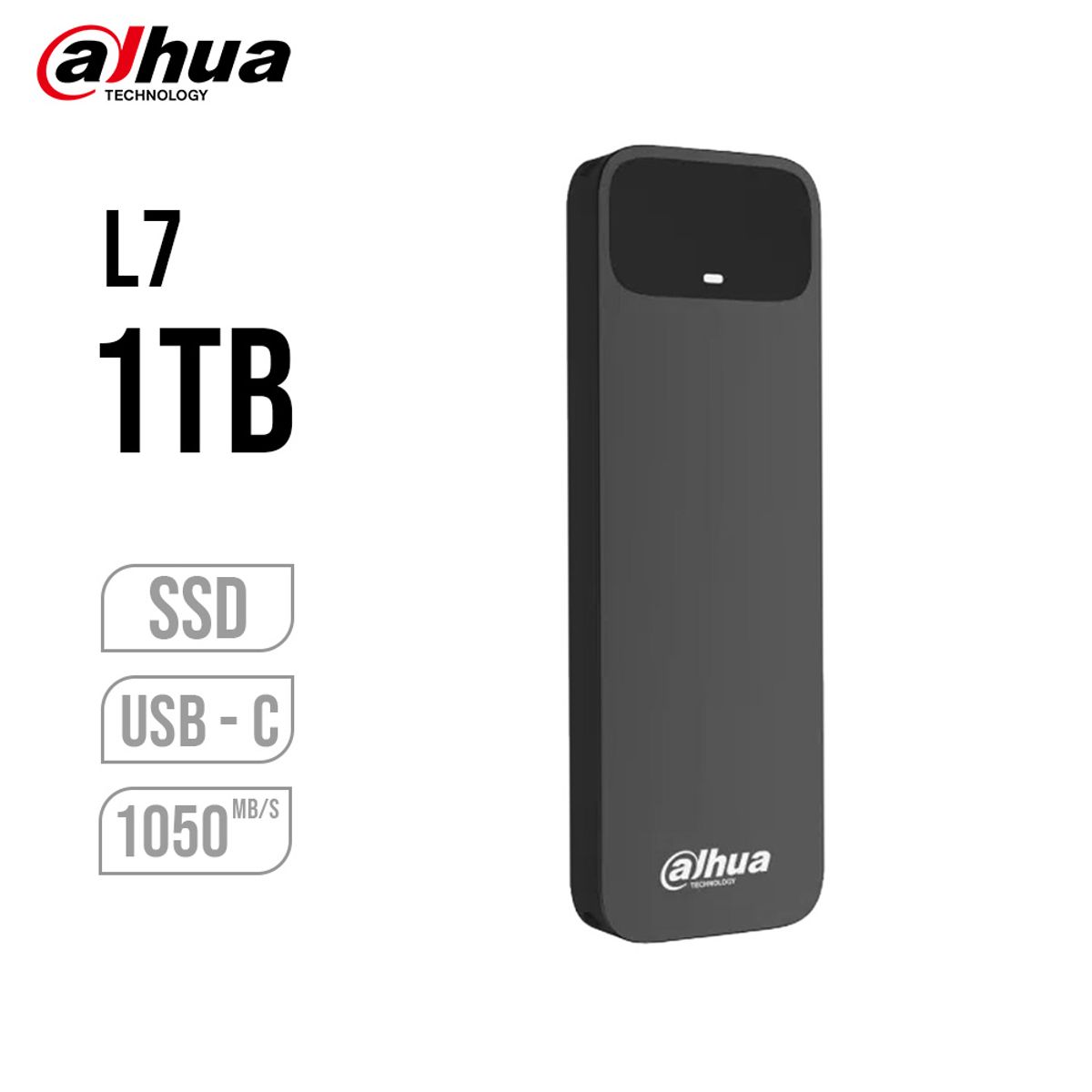 DAHUA - Disco Externo Ssd Dahua L7 1TB ALTA VELOCIDAD Usb-c 3.2 Gen 2