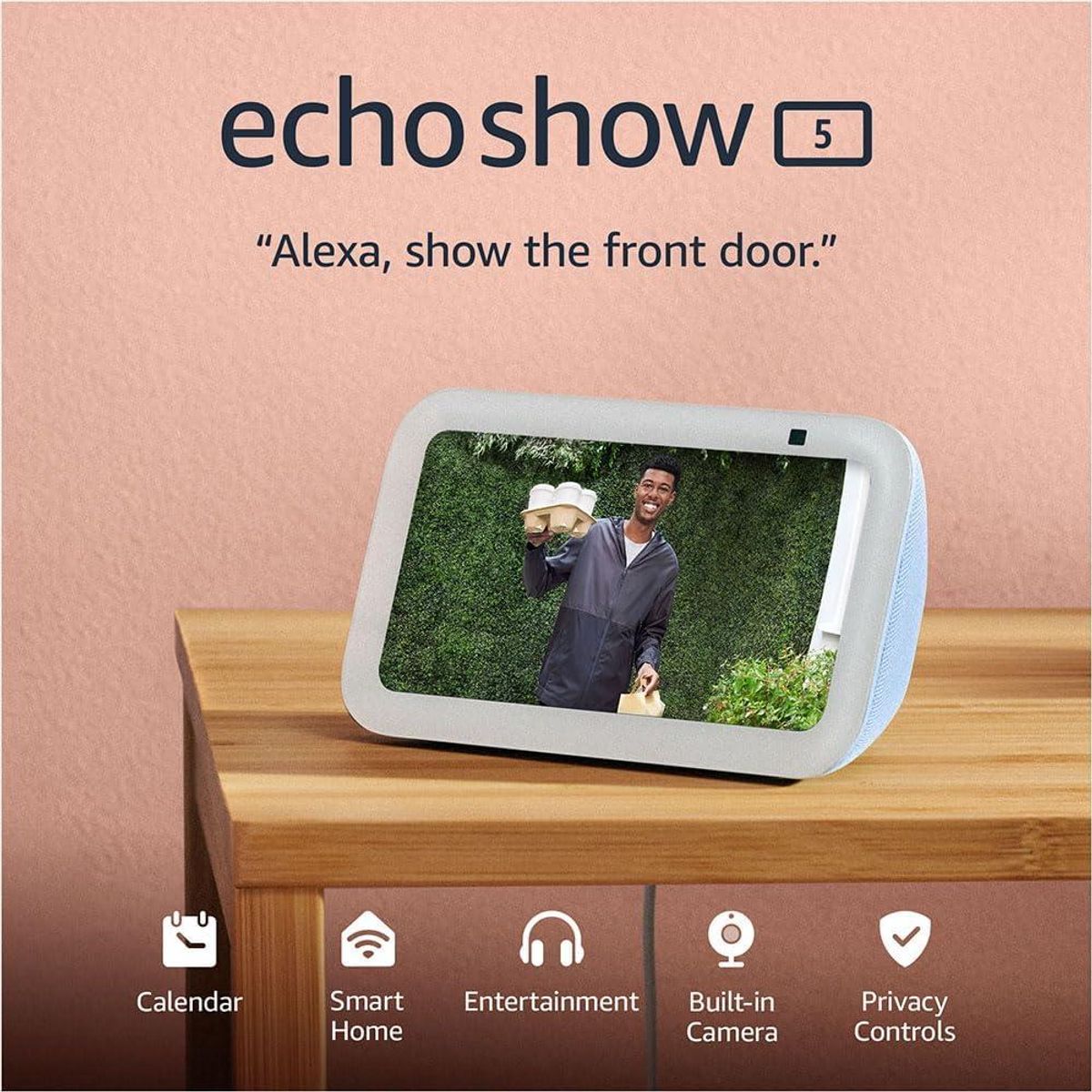 AMAZON - PARLANTE INTELIGENTE AMAZON ECHO SHOW 5 - AZUL CIELO