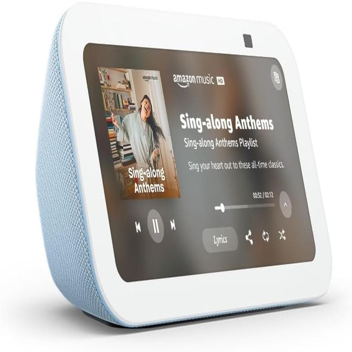 AMAZON - PARLANTE INTELIGENTE AMAZON ECHO SHOW 5 - AZUL CIELO