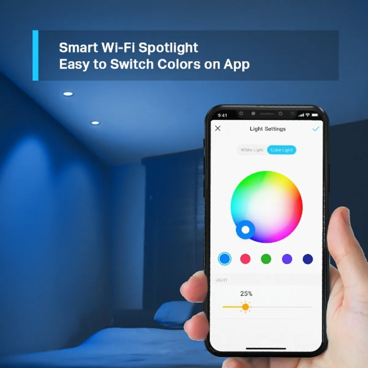 TP LINK - FOCO DICROICO LED INTELIGENTE TAPO L630 RGB