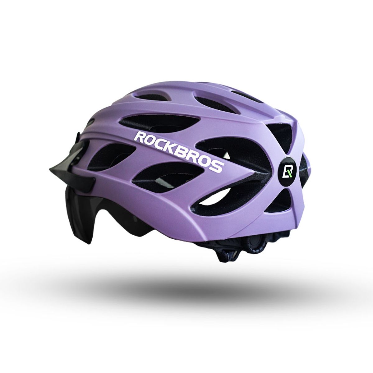 CASCO ROCKBROS CON LENTES Y VISERA DESMONTABLE, marca Rockbros - Foto Principal