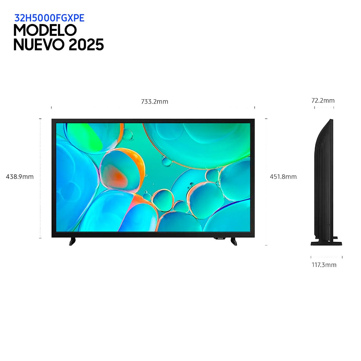 SAMSUNG - Televisor Samsung 32 FHD Smart TV UN32H5000FGXPE