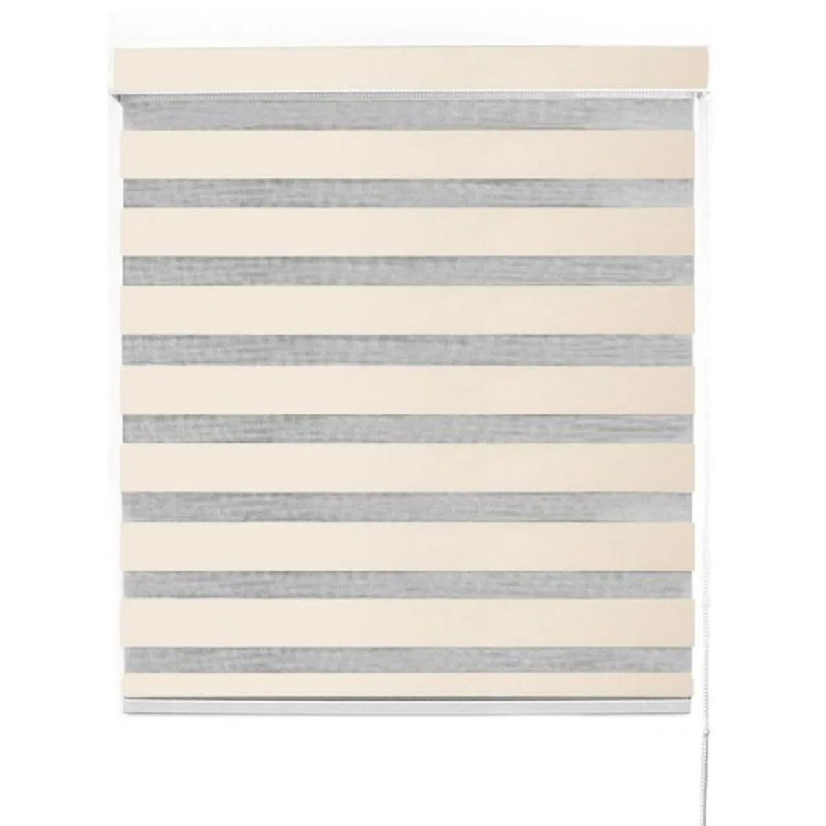 DECOR HOUSE INTEGRALES SAC - Roller Duo Screen Crema Ancho 150 x Alto 150 cm