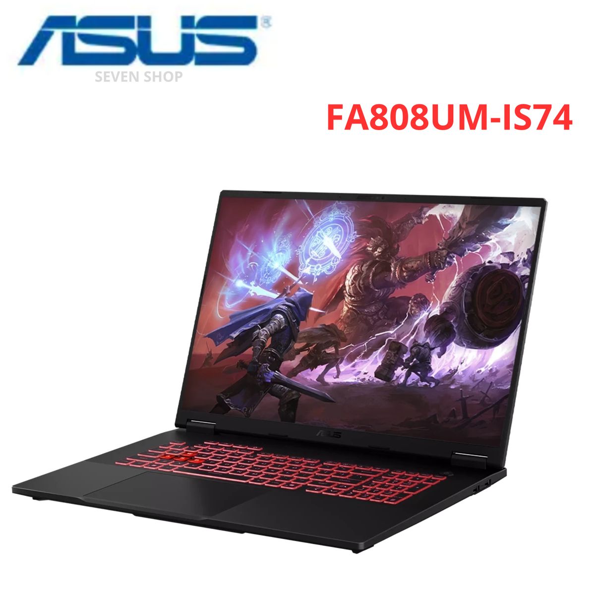 ASUS - Laptop Gamer ASUS TUF A18 FA808UM-IS74 18″ AMD Ryzen 7 260 16GB RAM 1TB SSD RTX 5060 Windows 11