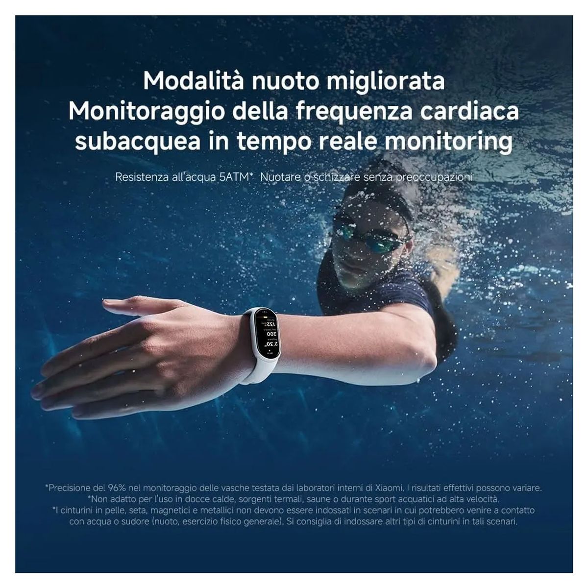 XIAOMI - Pulsera Xiaomi Smart Band 10 Black Amoled
