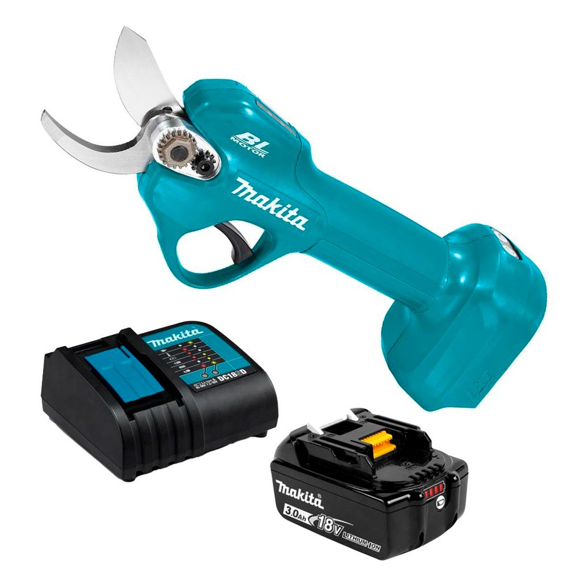 MAKITA - Tijeras de Podar Makita 18V LXT DUP181SF+Batería+Cargador