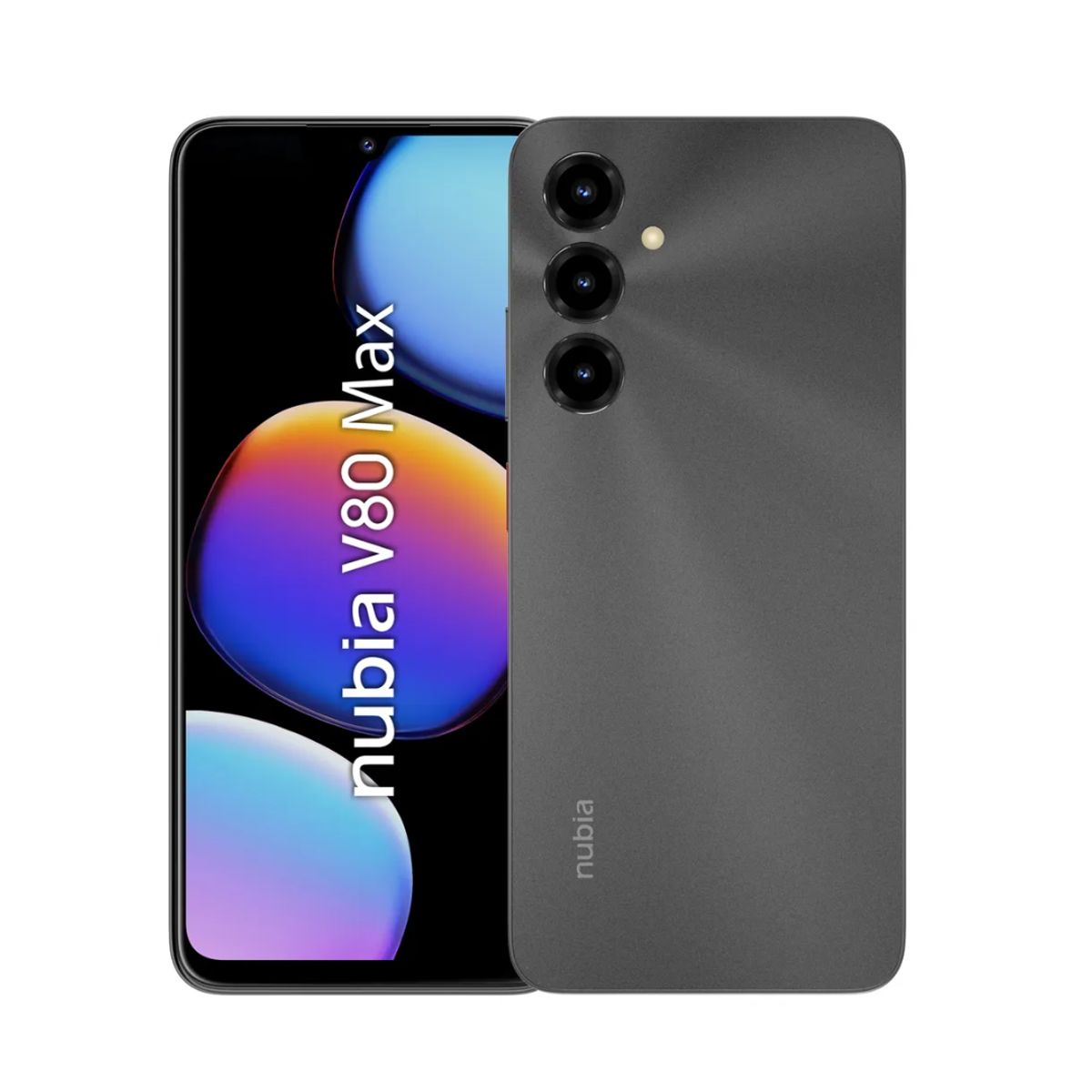 ZTE - CELULAR NUBIA V80 MAX 4GB+256GB - NEGRO REGISTRADO