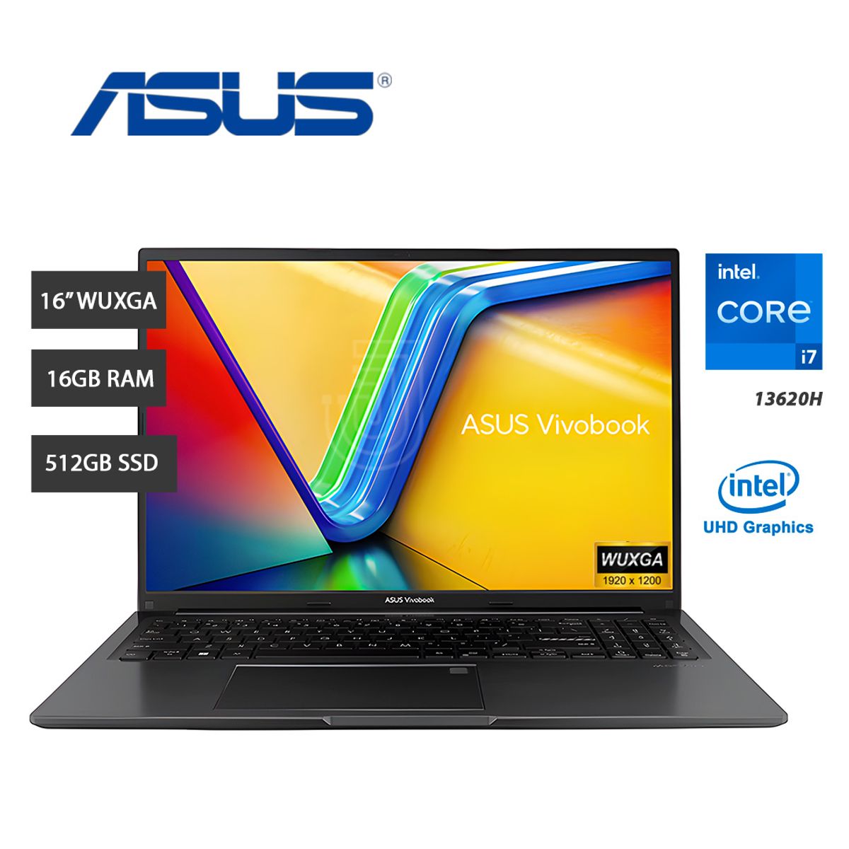 ASUS - Laptop ASUS VIVOBOOK 16 X1605VA-MB1440,CORE I7 13620H,16GB,512GB,16.1″