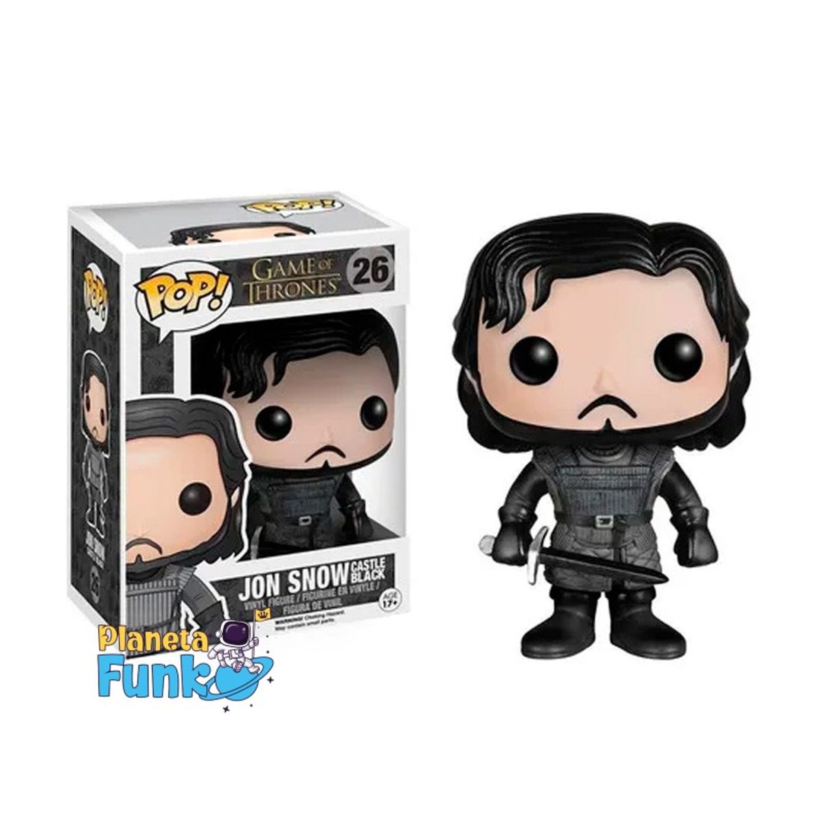 FUNKO - Funko Pop Jon Snow Game Of Thrones 26 Castle Black