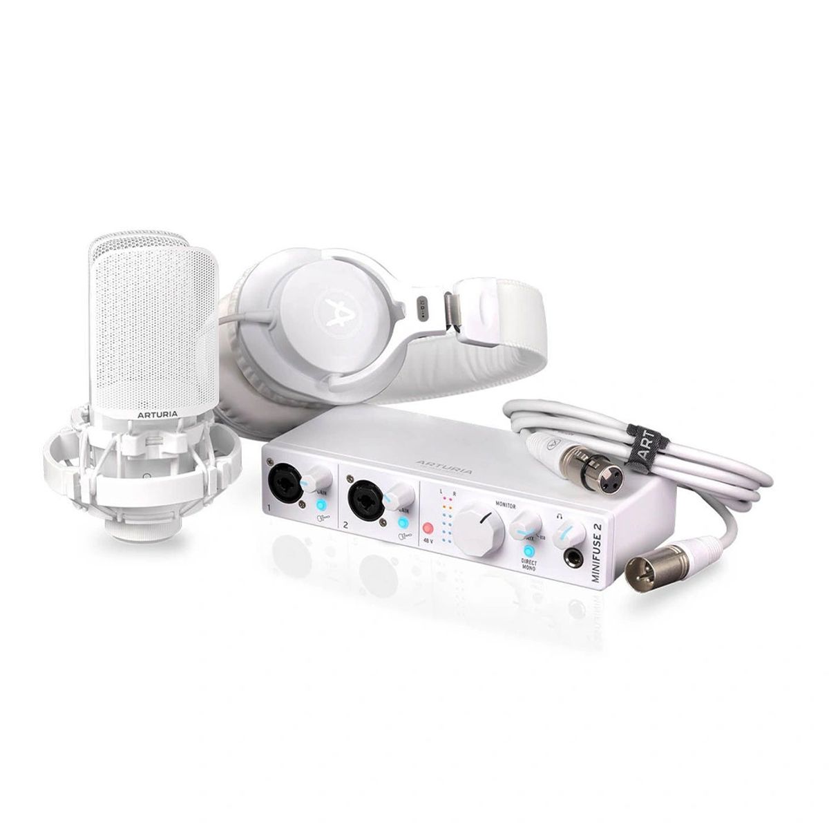 ARTURIA - INTERFAZ DE AUDIO ARTURIA MINIFUSE RECORDING PACK WHITE
