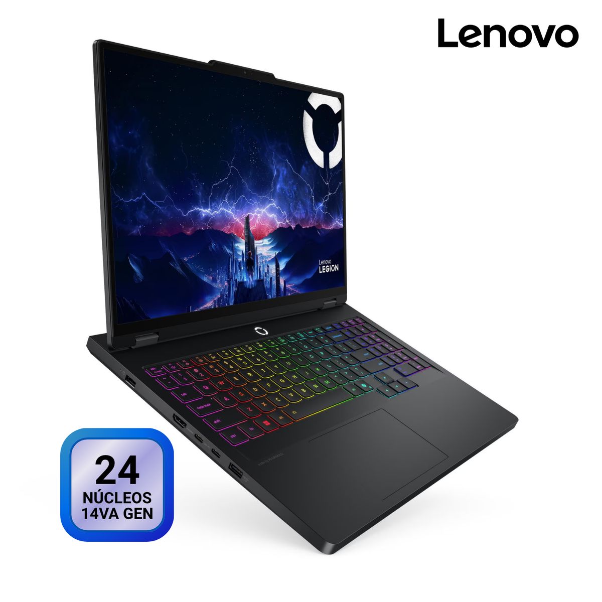 LENOVO - Laptop Lenovo LEGION PRO 5 16IRX10 16” WQXGA, Core i9 14900HX, RAM 32 GB, SSD 1 TB, RTX 5060, Win 11