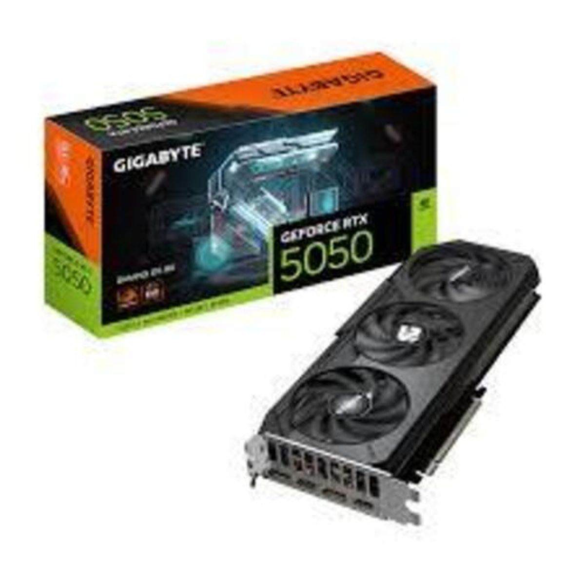 ASUS - Tarjeta de Video Gigabyte GeForce RTX 5050 Gaming OC 8GB GDDR6 128-bit – Alto Rendimiento Gaming