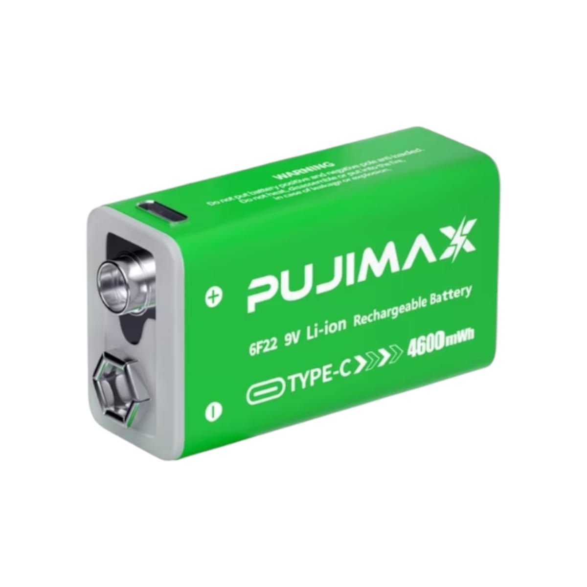 GENERICO - Batería Recargable 9v Li-ion 4600mwh Usb Tipo C