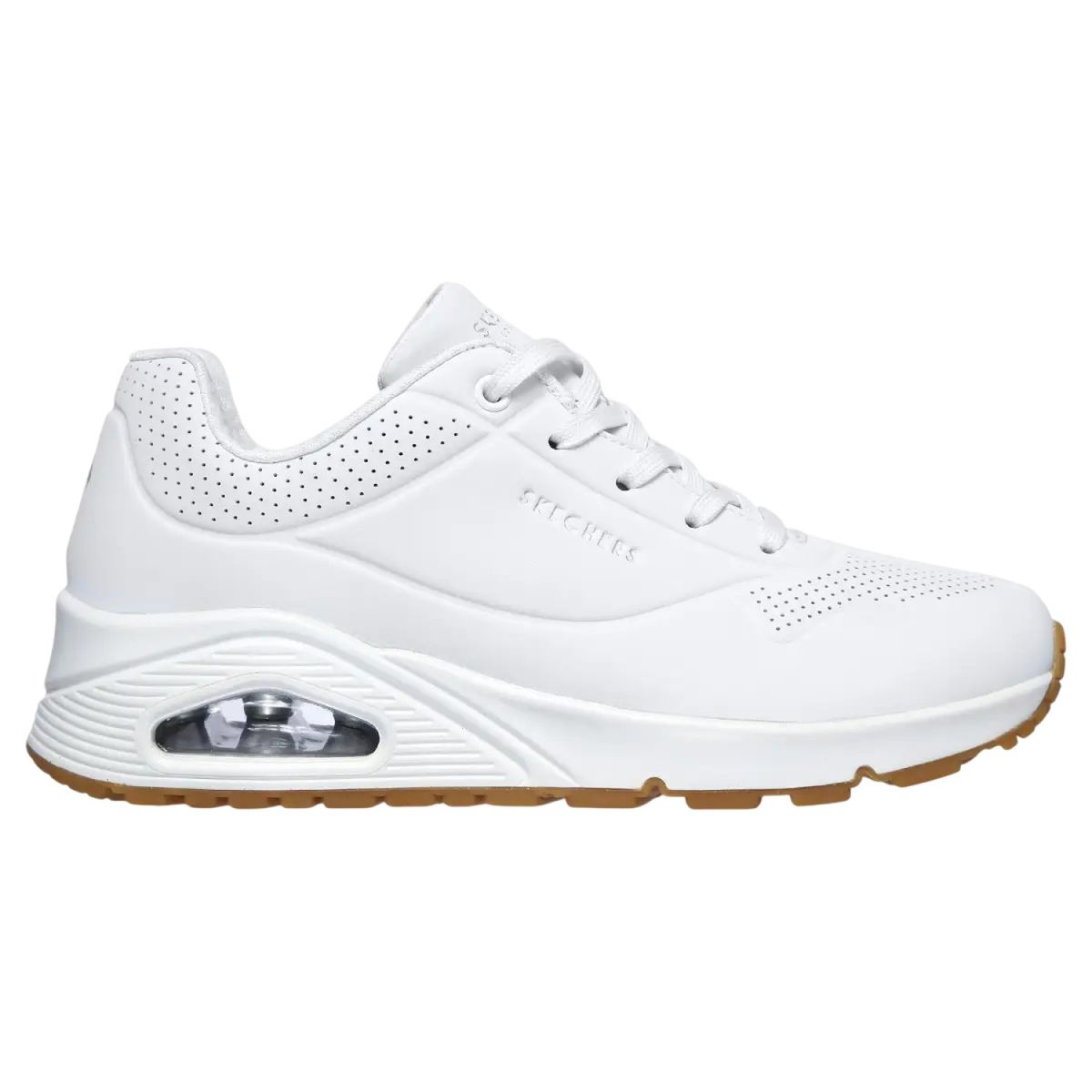 SKECHERS - Zapatilla para Mujer Skechers Uno-Stand On Air 73690wht Blanco