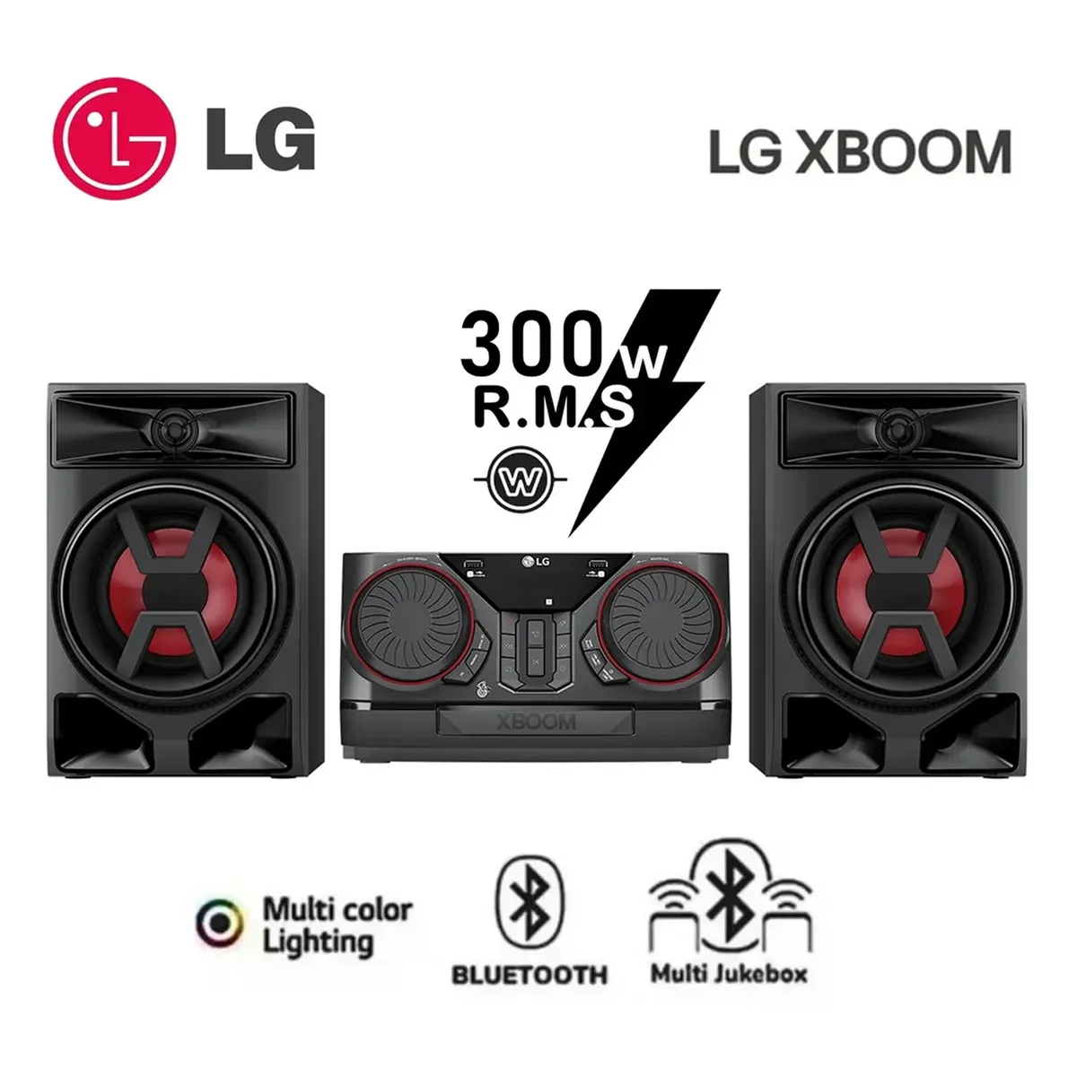 LG - Minicomponente LG XBOOM CK43 300W
