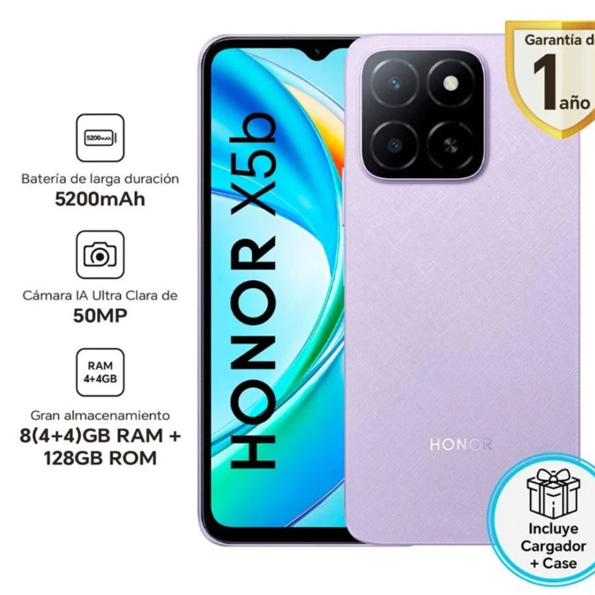 HONOR - HONOR X5b 4GB+128GB  - Starry Purple