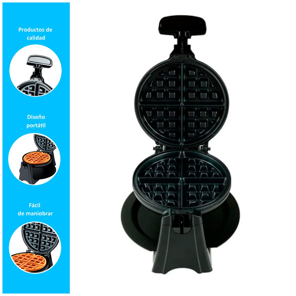 GENERICO - Waflera Redonda Doble Cara