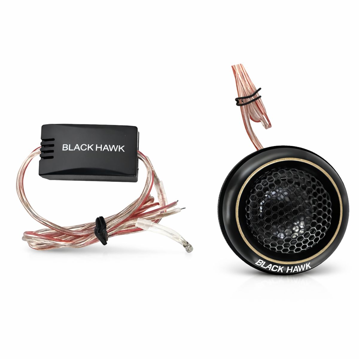 BLACK HAWK - Tweeter Black Hawk 200W Alta Potencia Para Auto Par
