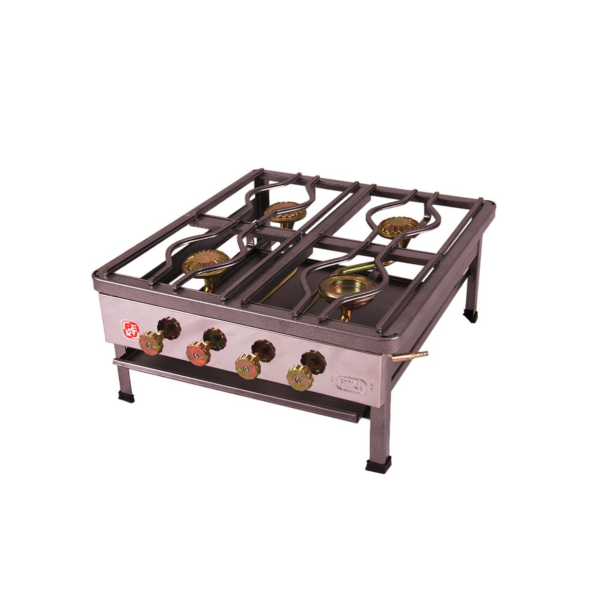 FADIC - Cocina de Mesa Semi Industrial Fadic 4 Hornillas N°3 FSI04-01