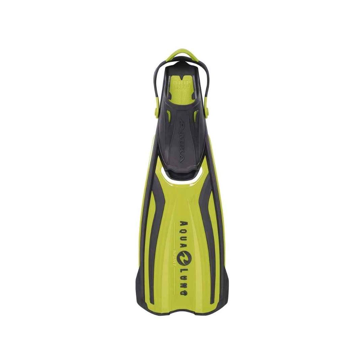 AQUA LUNG SPORT - Aqualung Aletas Amika  Amarillo - Negro LXL 43 - 47