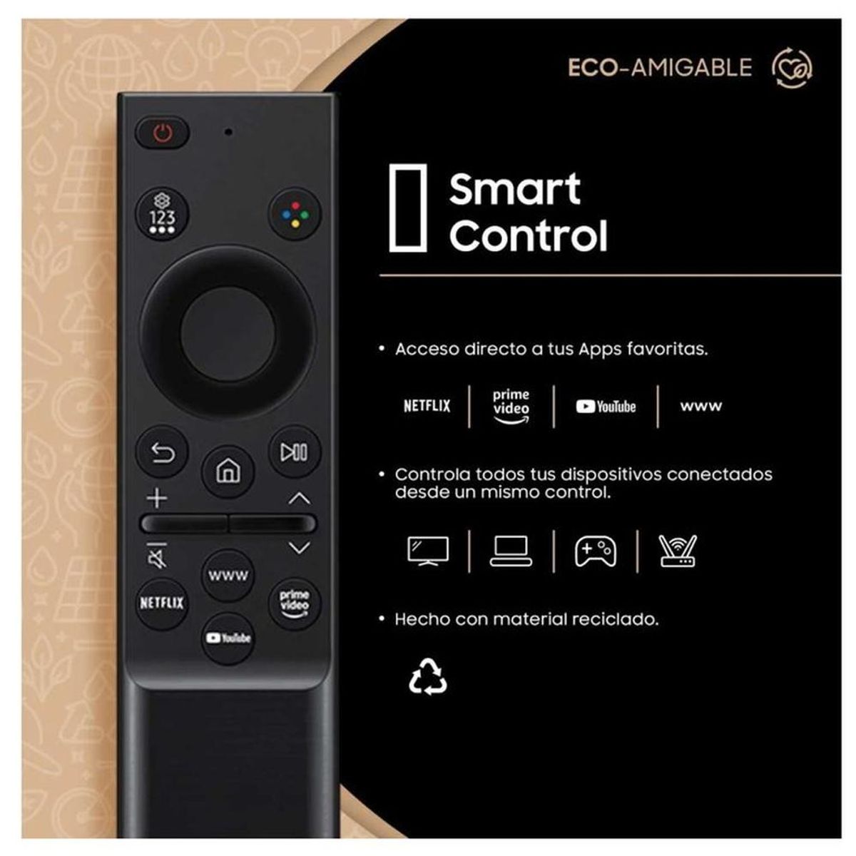 SAMSUNG - Televisor Samsung Smart TV 65Crystal UHD 4K UN65U8000FG - Modelo Nuevo