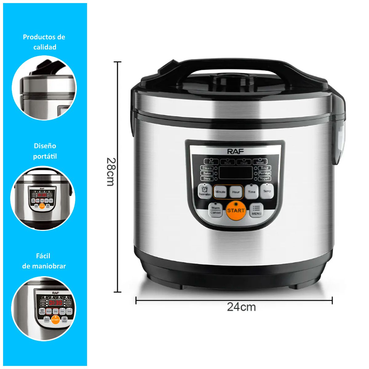 GENERICO - Arrocera Multifuncional 900W