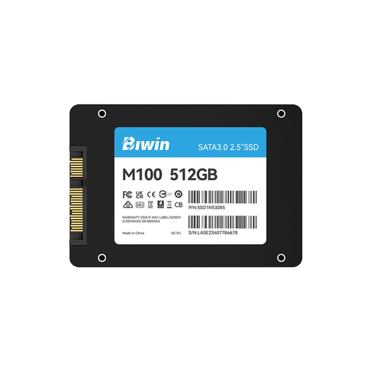 KINGSTON - Disco Sólido Biwin M100 512GB 2.5" SATA III