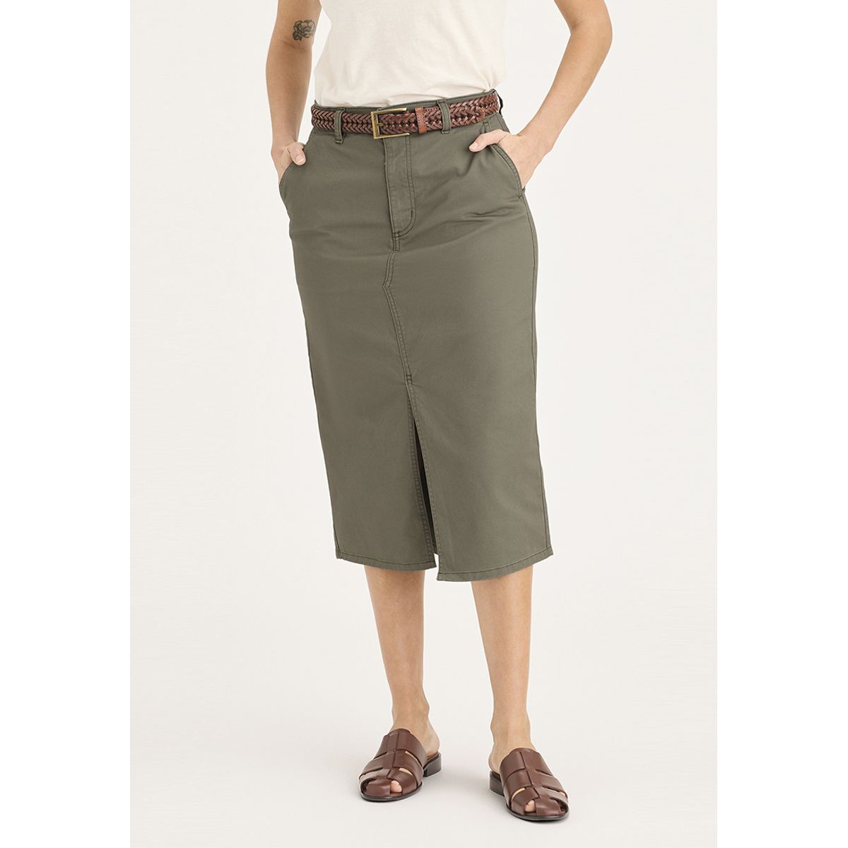 DOCKERS - FALDA CHINO SKIRT CAMO DOCKERS