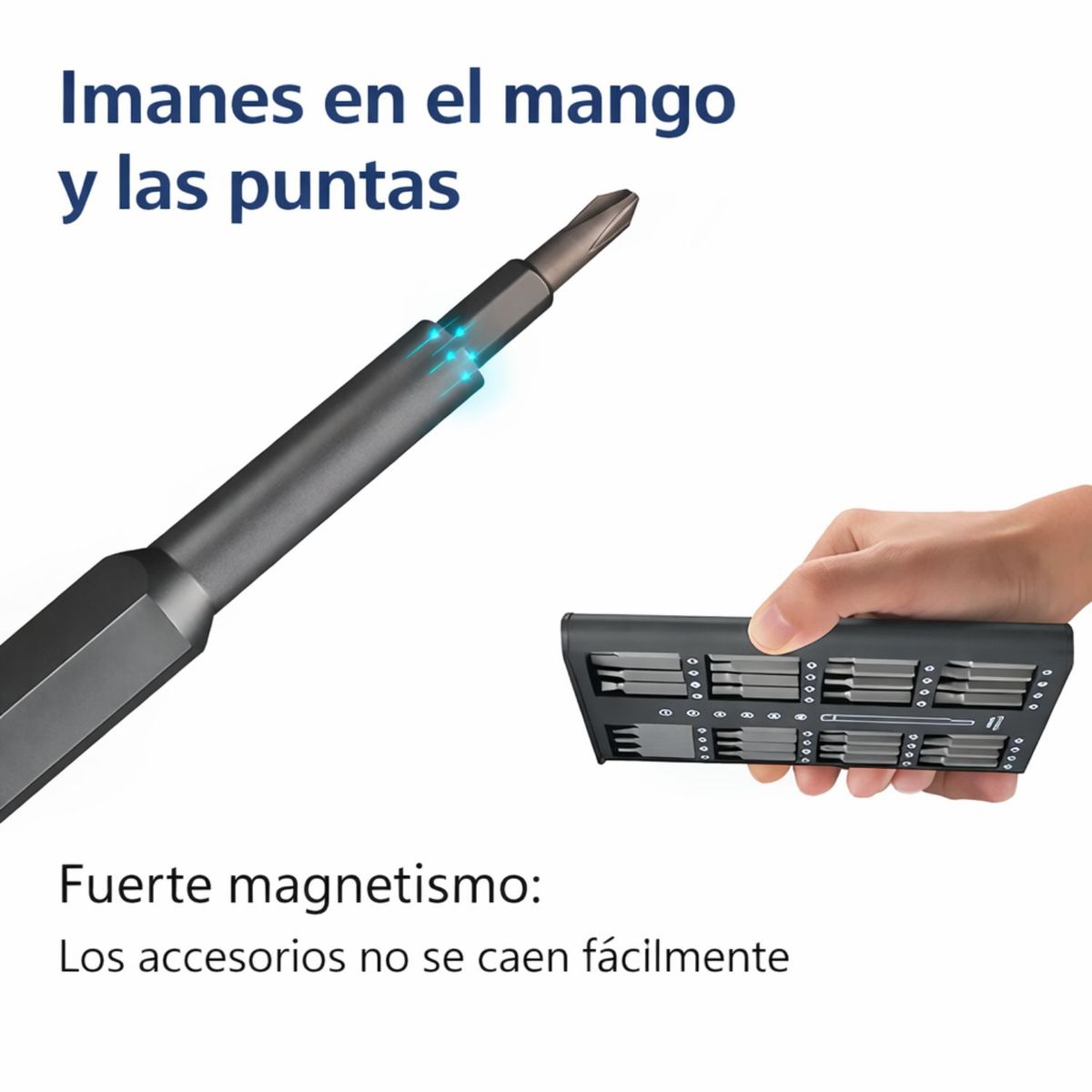OEM - Set Destornillador 24 en 1 Magnético Kit Herramientas Reparación Celular Laptop Profesional