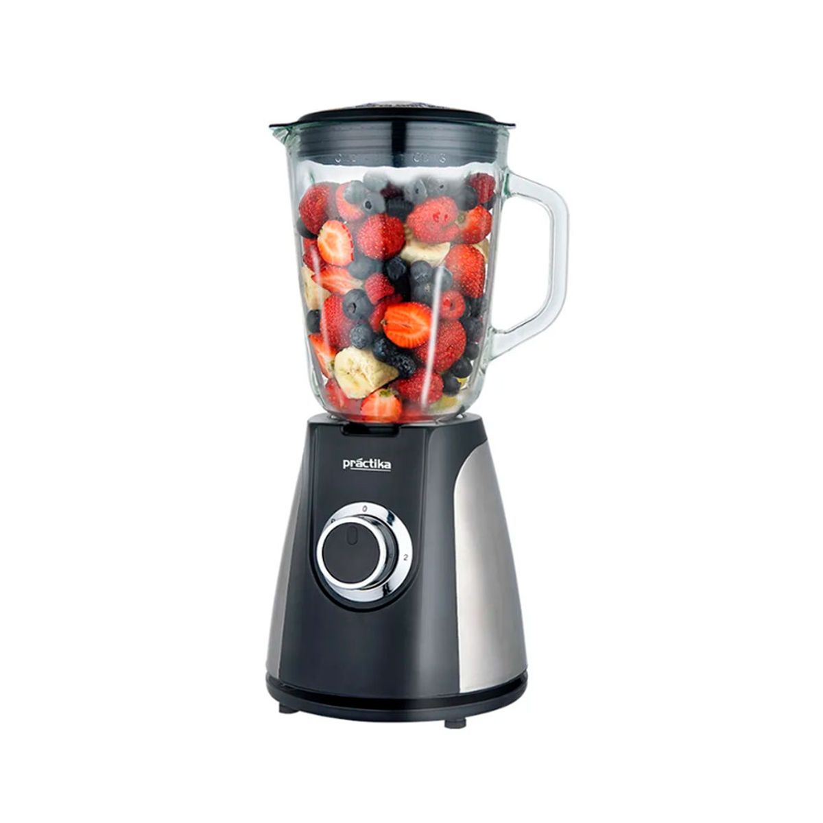 PRACTIKA - Licuadora Practika CD 700 1.5Lt 700W Inox vaso vidrio
