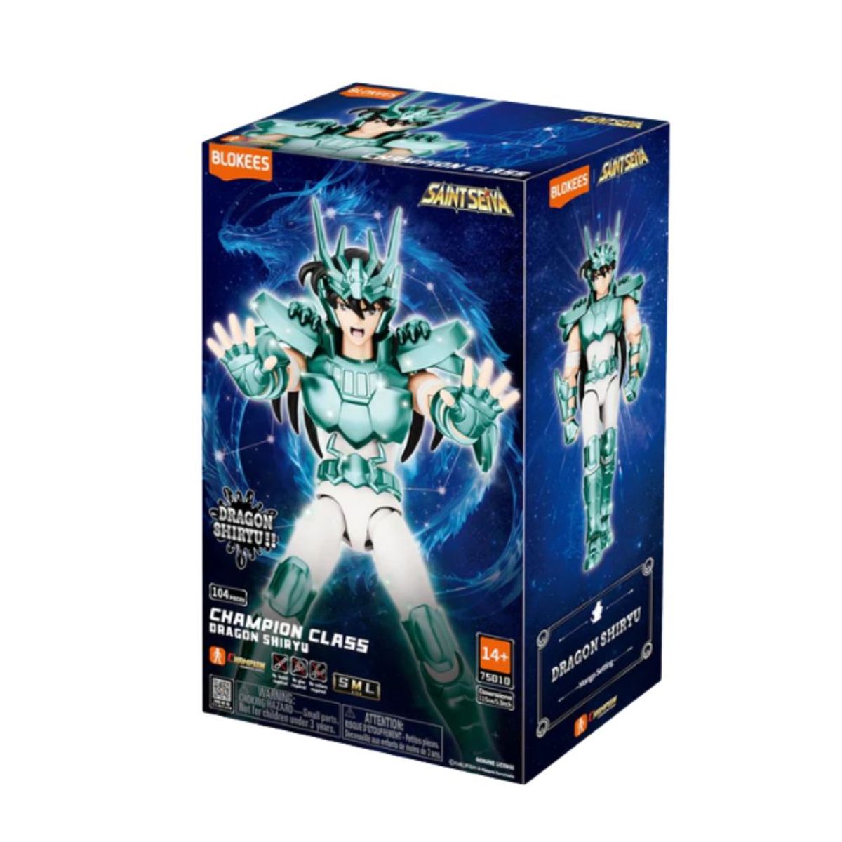Hasbro - Dragon Shiryu Champion Class Saint Seiya Blokees