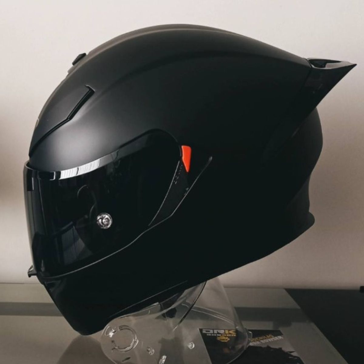 CES - CASCO MOTO BIHR NEGRO MATE VISOR POLARIZADO