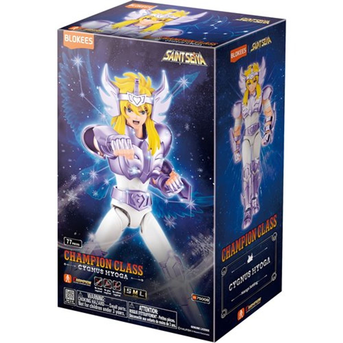 Hasbro - Saint Seiya Cygnus Hyoga Champion Class Blokees