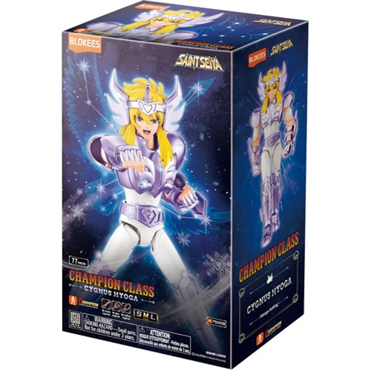 Hasbro - Saint Seiya Cygnus Hyoga Champion Class Blokees