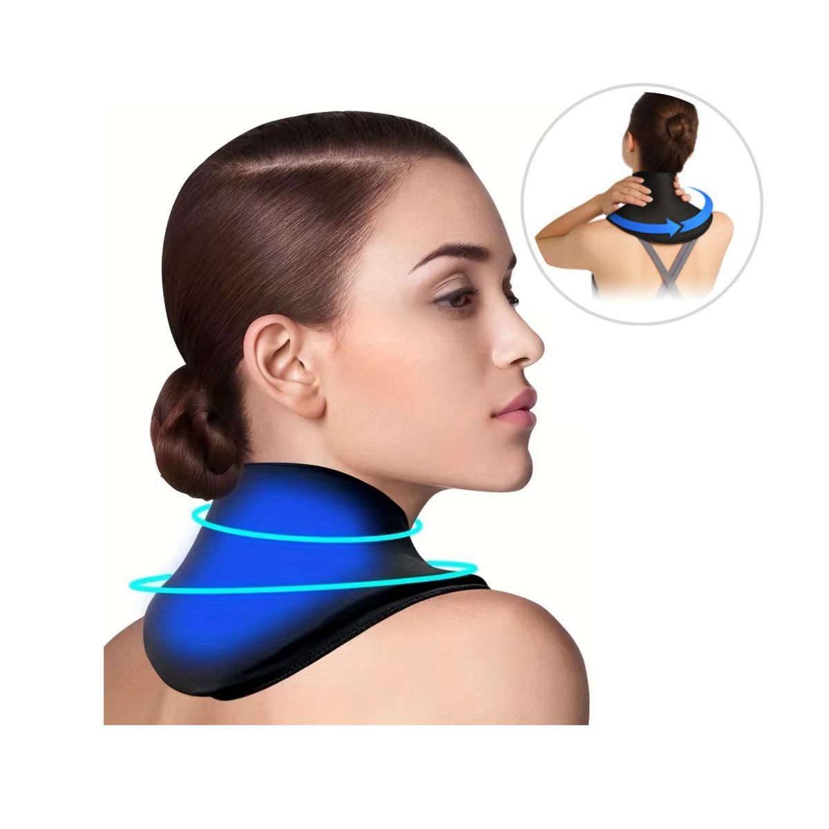ROSH - Cuellera de Gel Frio o Caliente  para Aliviar Dolor Cervical
