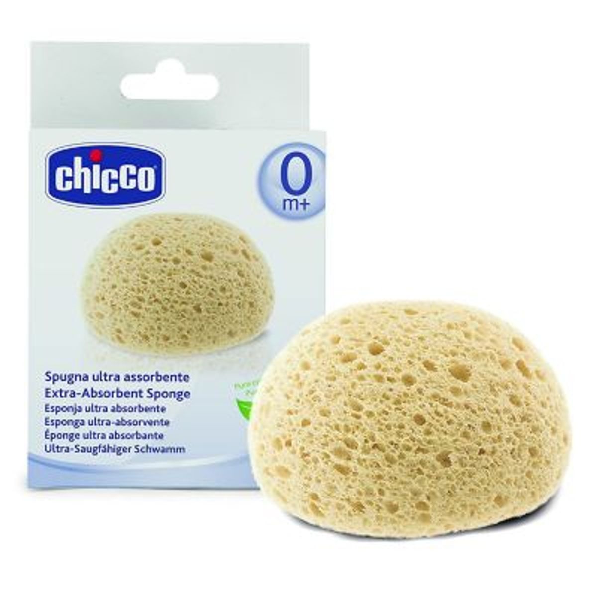 Chicco - Chicco Esponja de baño  Ultra Absorbente