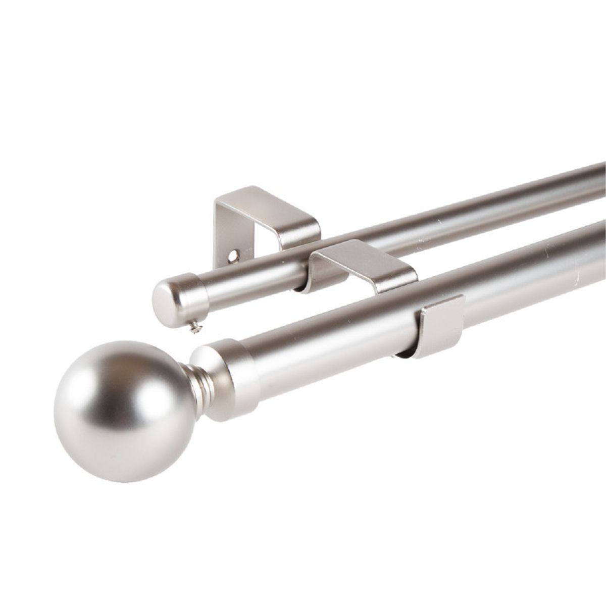 METALHSA - Set Doble Extensible 16/19 Muro 170-320 cm Bola Satín