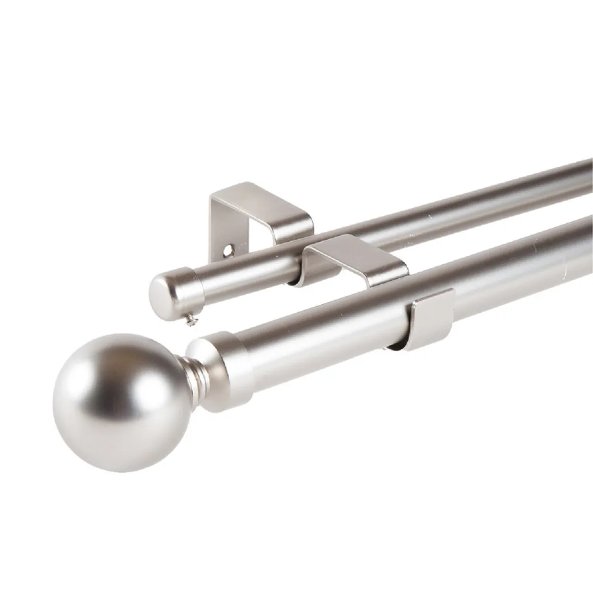 METALHSA - Set Doble Extensible 16/19 Muro 170-320 cm Bola Satín