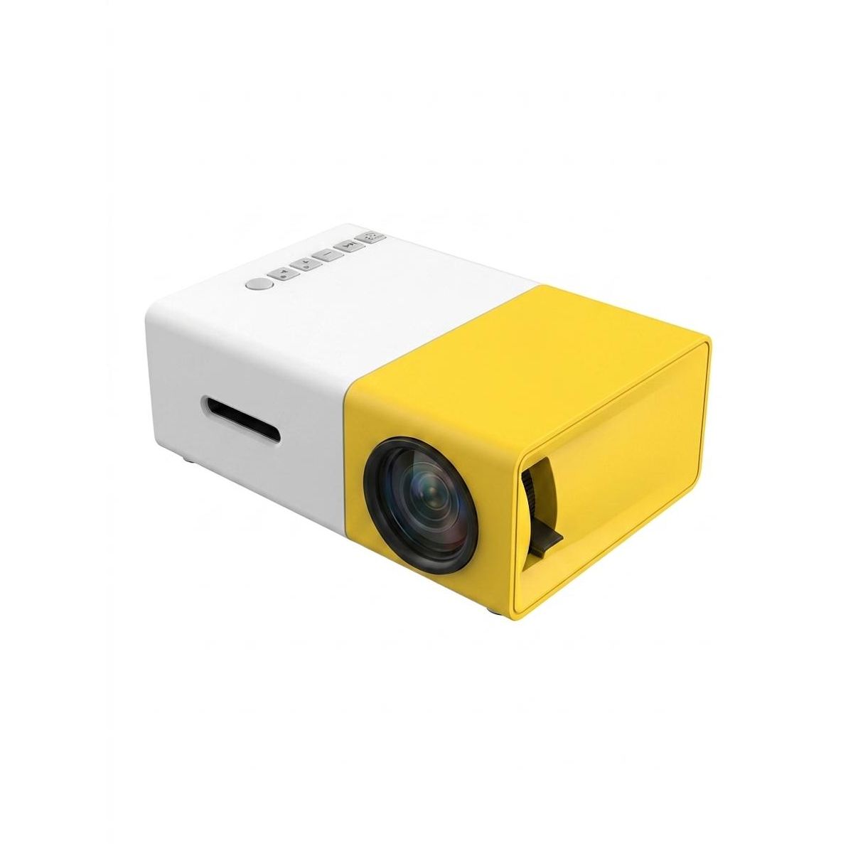 GENERICO - Mini Proyector Portátil Led con Entrada usb