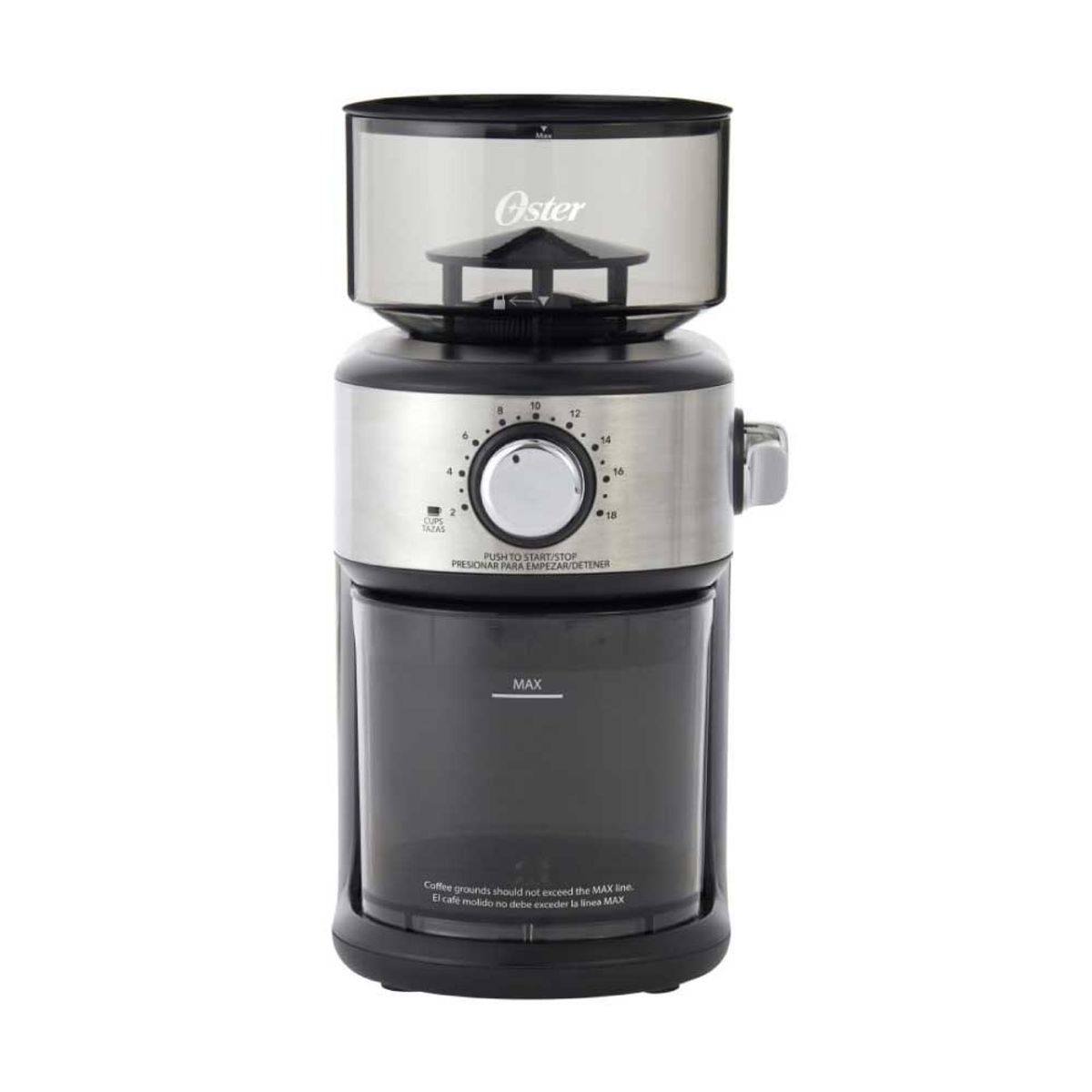OSTER - Molinillo de Café Automático Oster BVSTBMH24 con 18 Niveles de Molienda