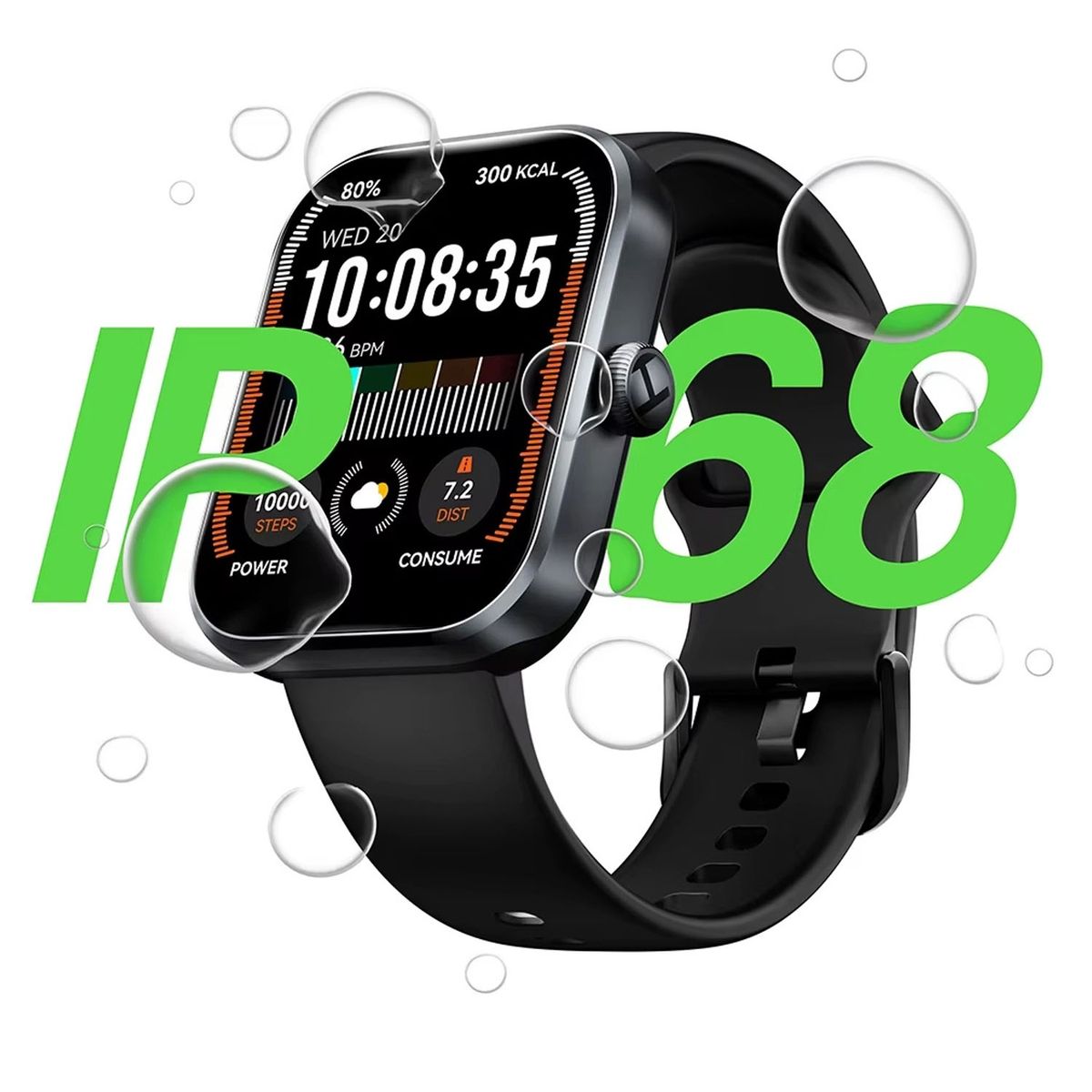 HAYLOU - Smartwatch Haylou Watch 4 Black IP68