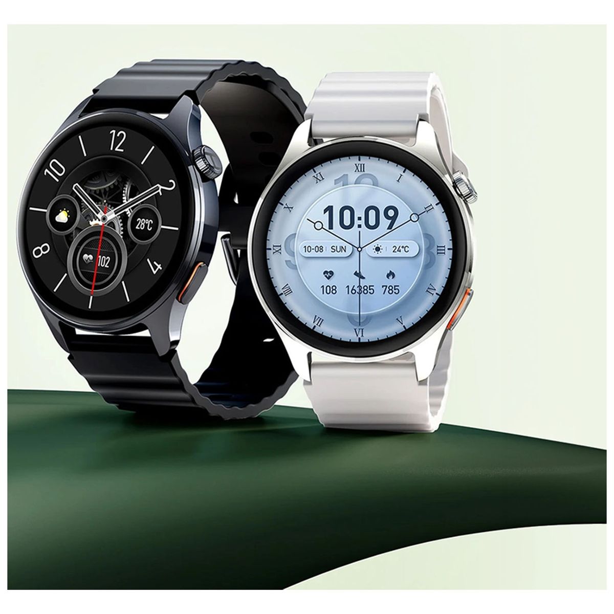HAYLOU - Smartwatch Haylou Watch 4S Black Pantalla AMOLED