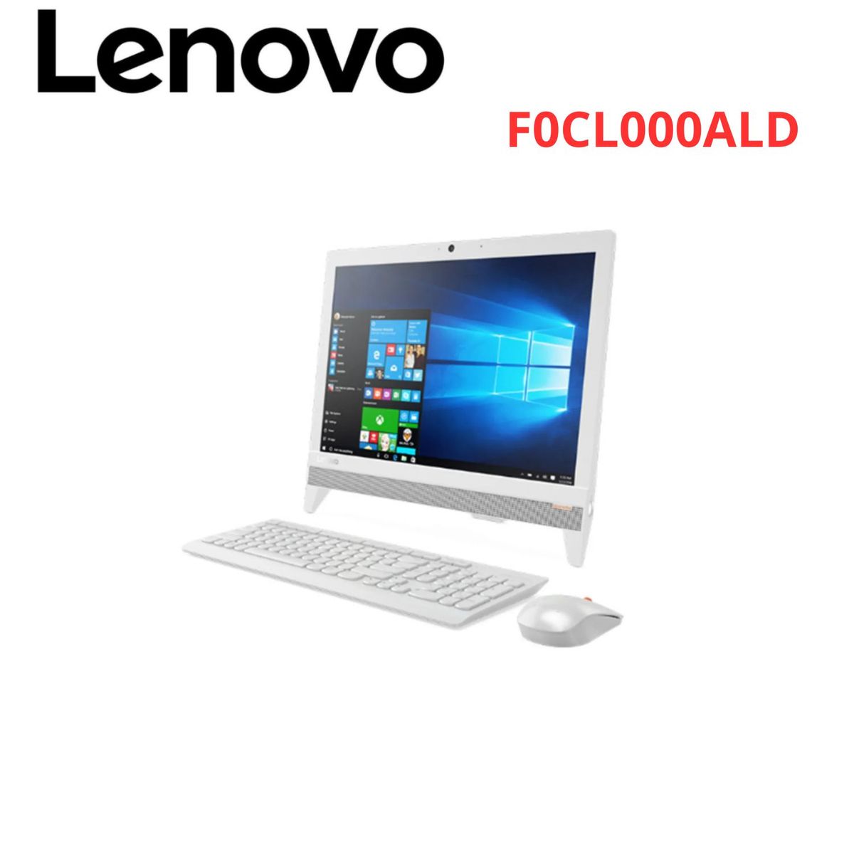 LENOVO - All in One Lenovo F0CL000ALD Blanco 19.5" Intel Celeron J3355 4GB RAM 256GB SSD Windows 11 Home