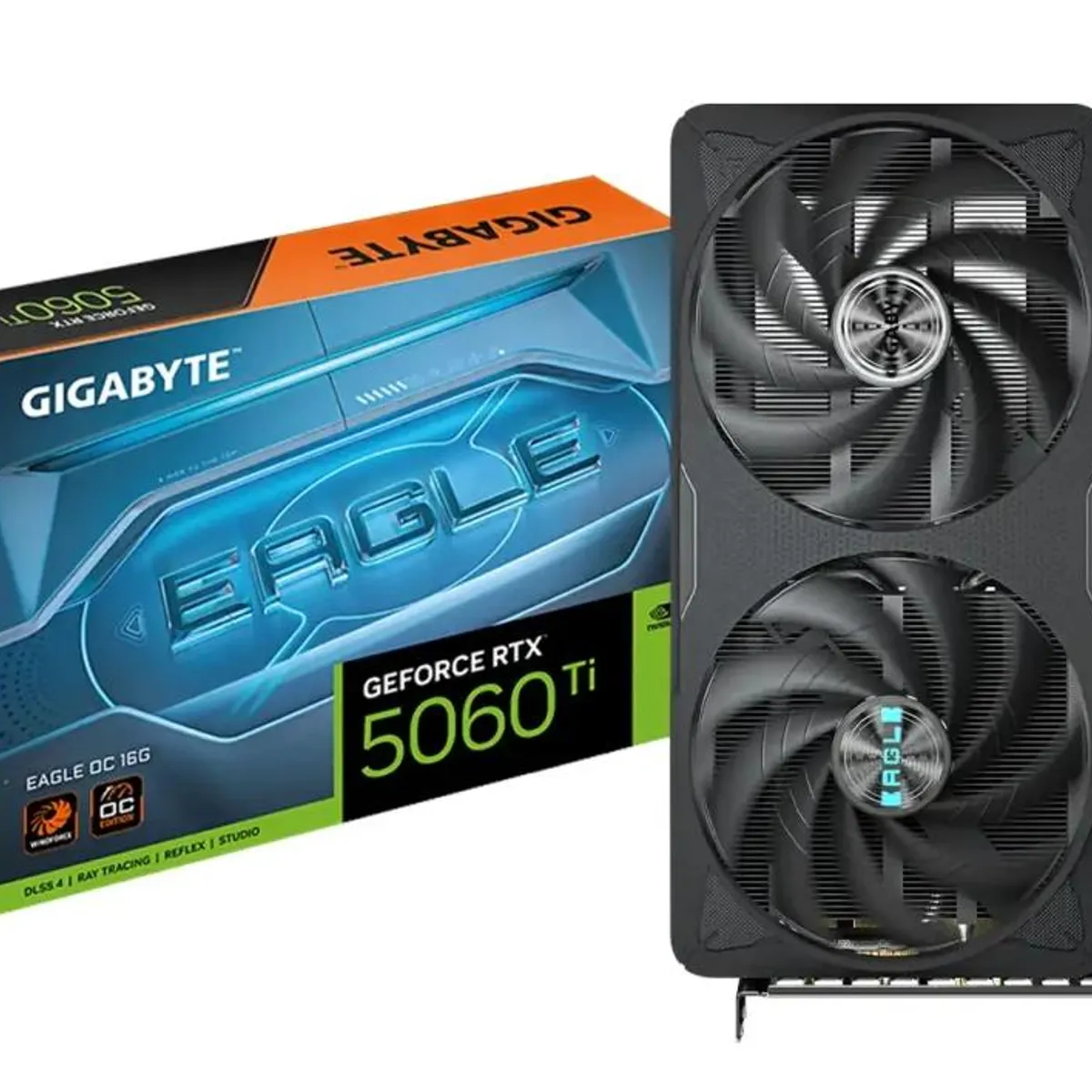 GIGABYTE - Tarjeta de Video Gigabyte GeForce RTX 5060 Ti Eagle OC 8GB